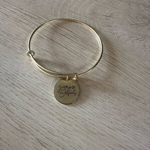 Give Me Jesus Bangle Charm Bracelet